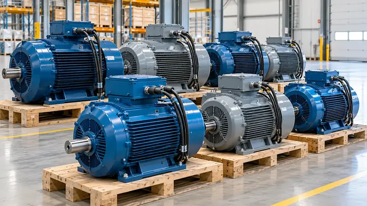 Industrial motors available for bulk commercial purchase in Hyderabad